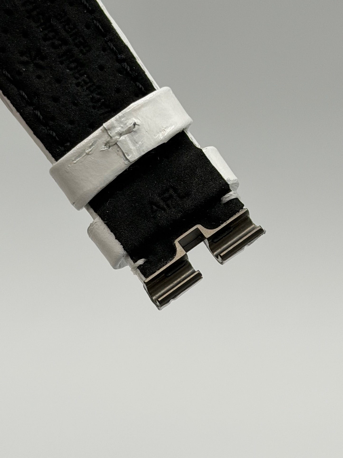 Vacheron Constantin Overseas cinturino pelle bianco white strap 20/16mm