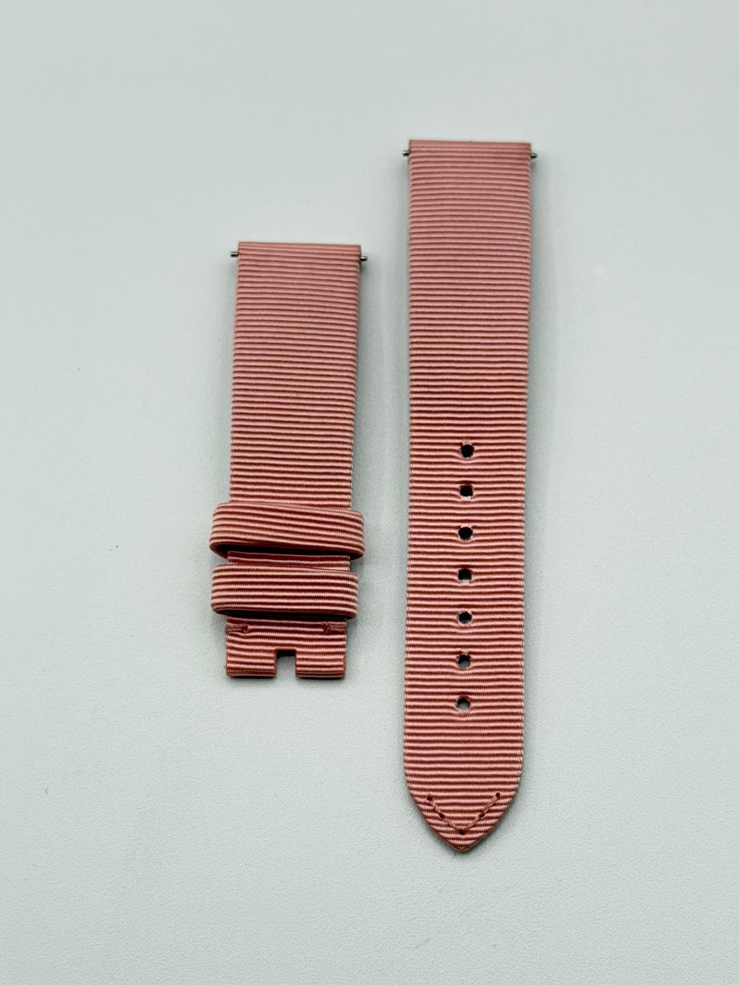 Vacheron Constantin Egerie cinturino tessuto rosa fabric pink strap 18/16mm