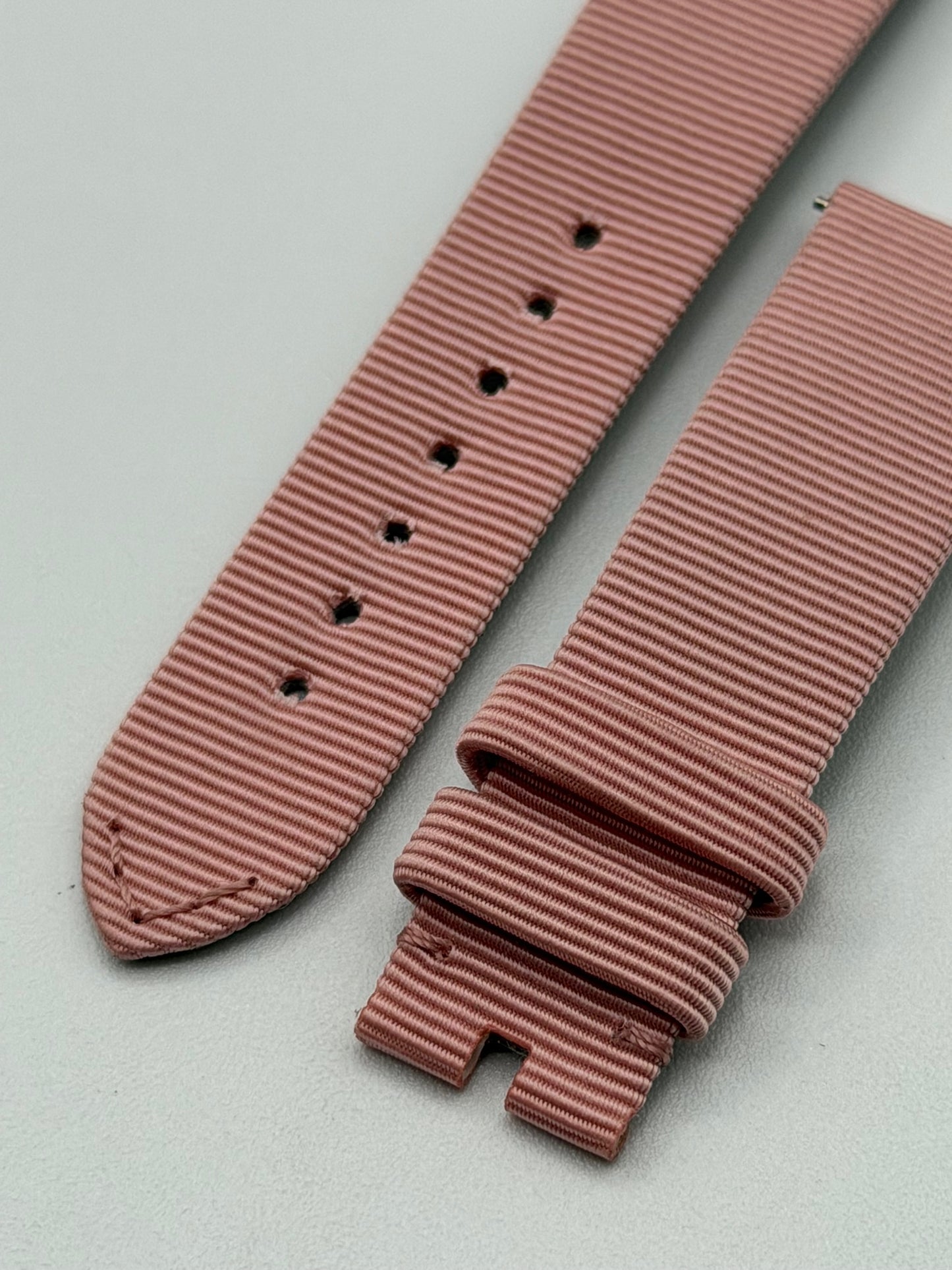 Vacheron Constantin Egerie cinturino tessuto rosa fabric pink strap 18/16mm
