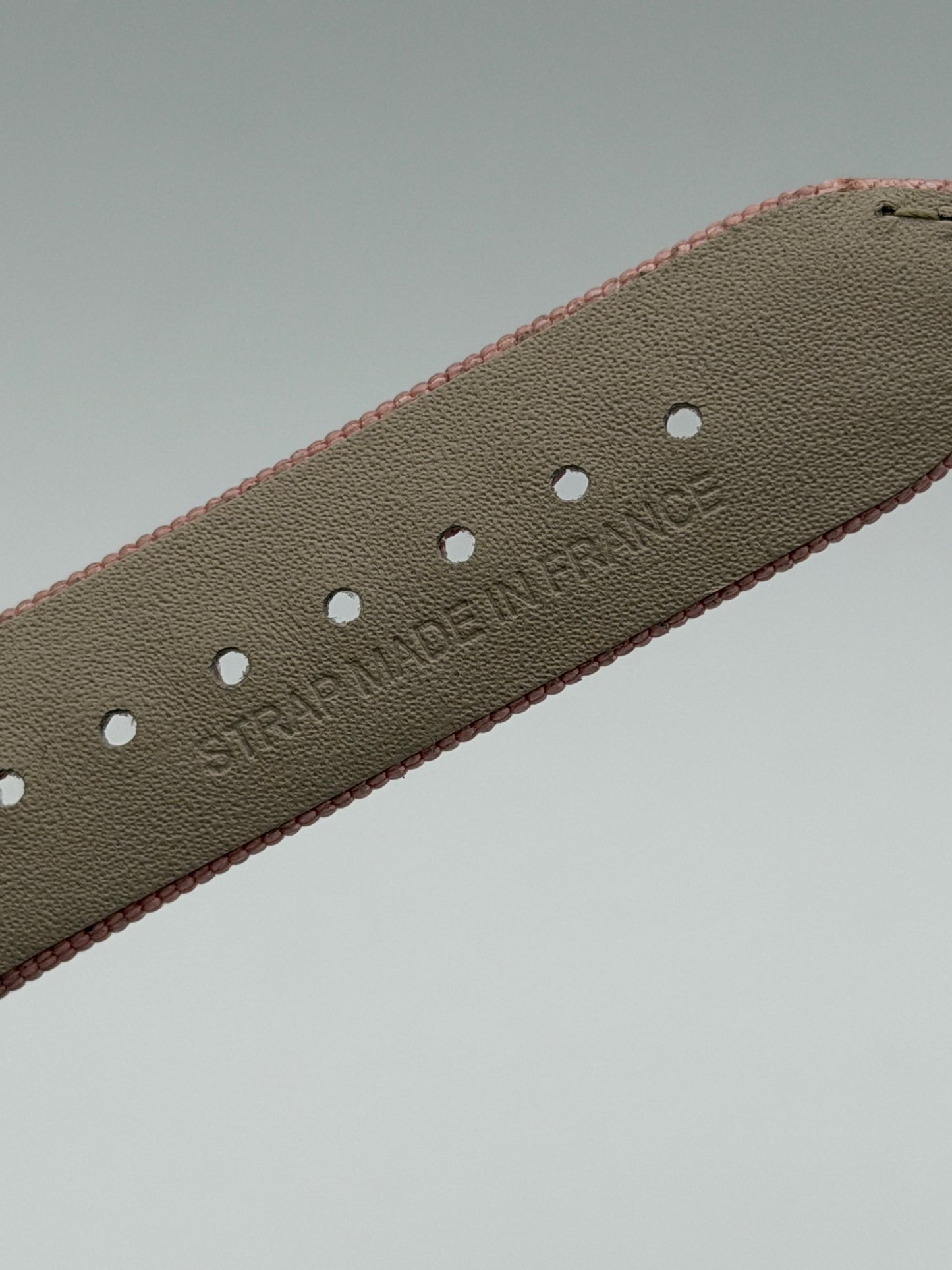 Vacheron Constantin Egerie cinturino tessuto rosa fabric pink strap 18/16mm