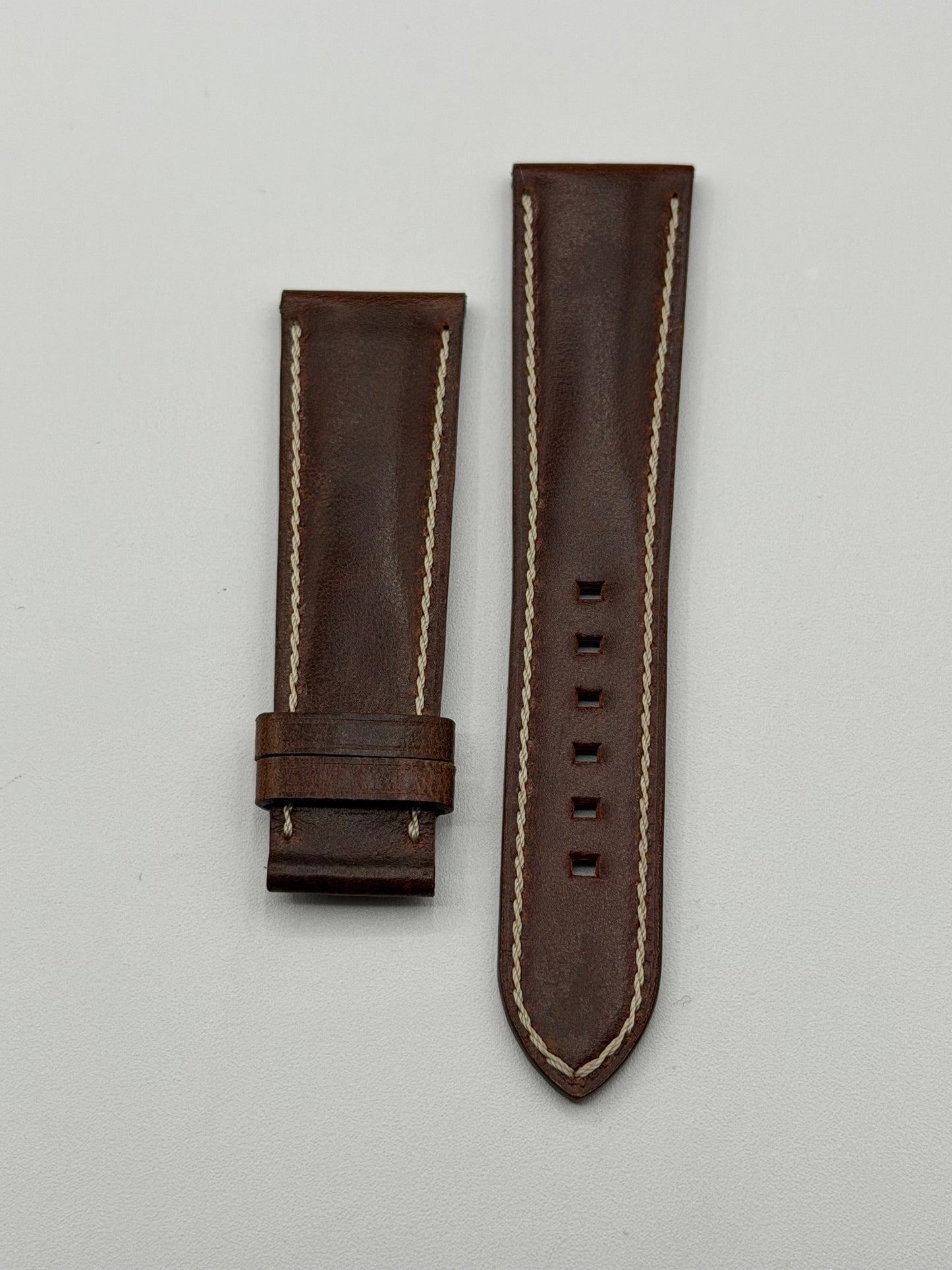 Patek Philippe cinturino pelle marrone brown leather strap 22/18mm