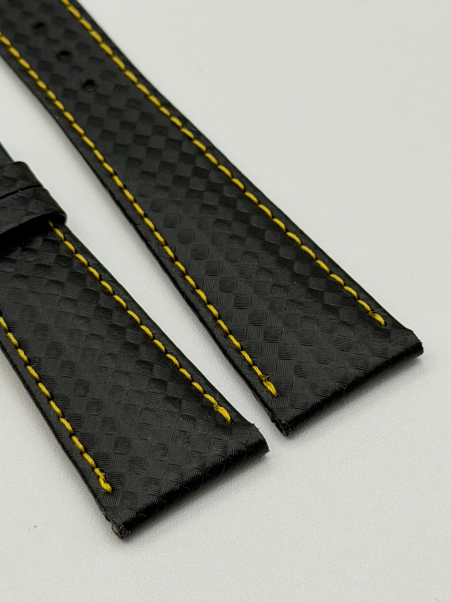 Patek Philippe Calatrava cinturino pelle nero techno leather strap 22/16mm
