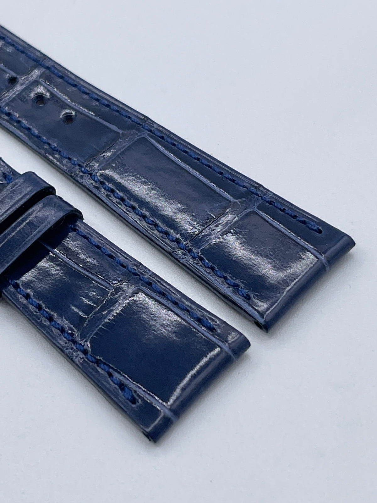 Patek Philippe cinturino alligatore blu blue strap 20/16mm