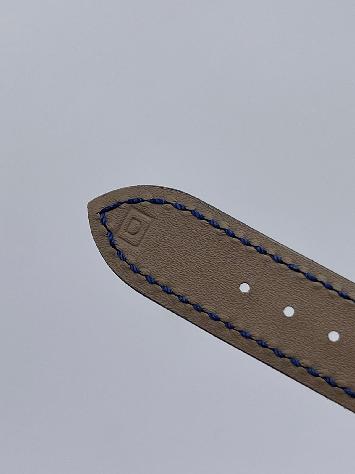 Patek Philippe cinturino alligatore blu blue strap 20/16mm