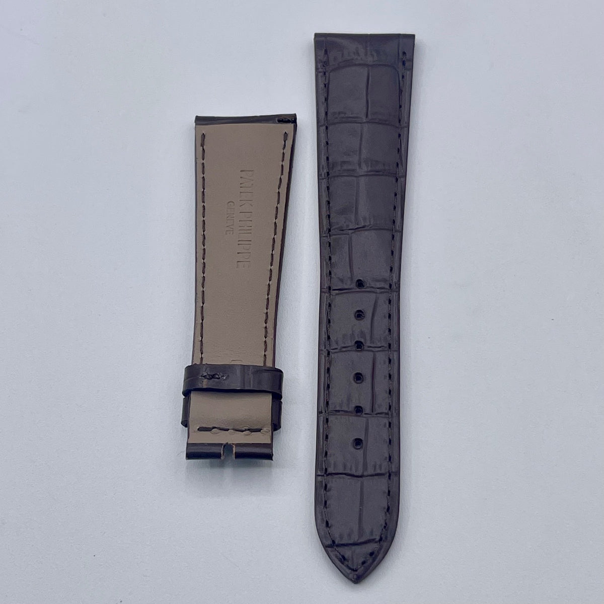 Patek Philippe Calatrava cinturino alligatore marrone brown 21/16mm
