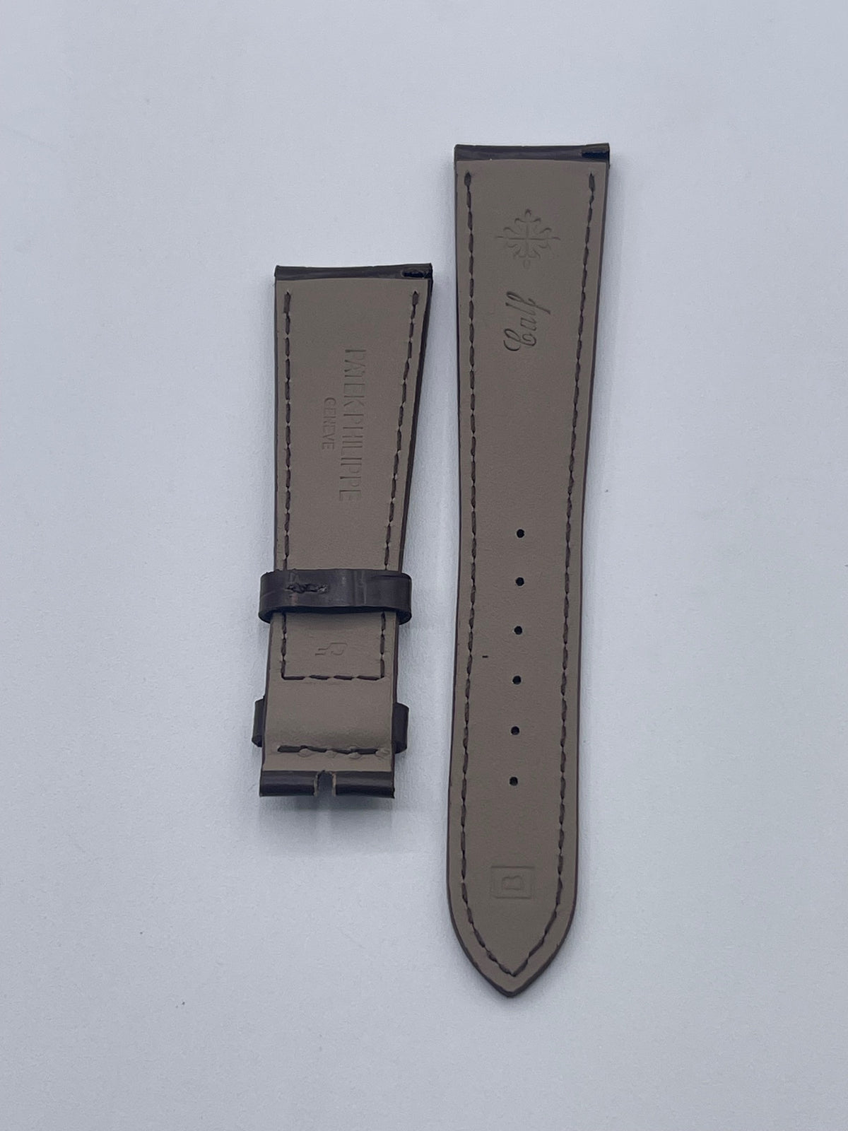 Patek Philippe Calatrava cinturino alligatore marrone brown 21/16mm