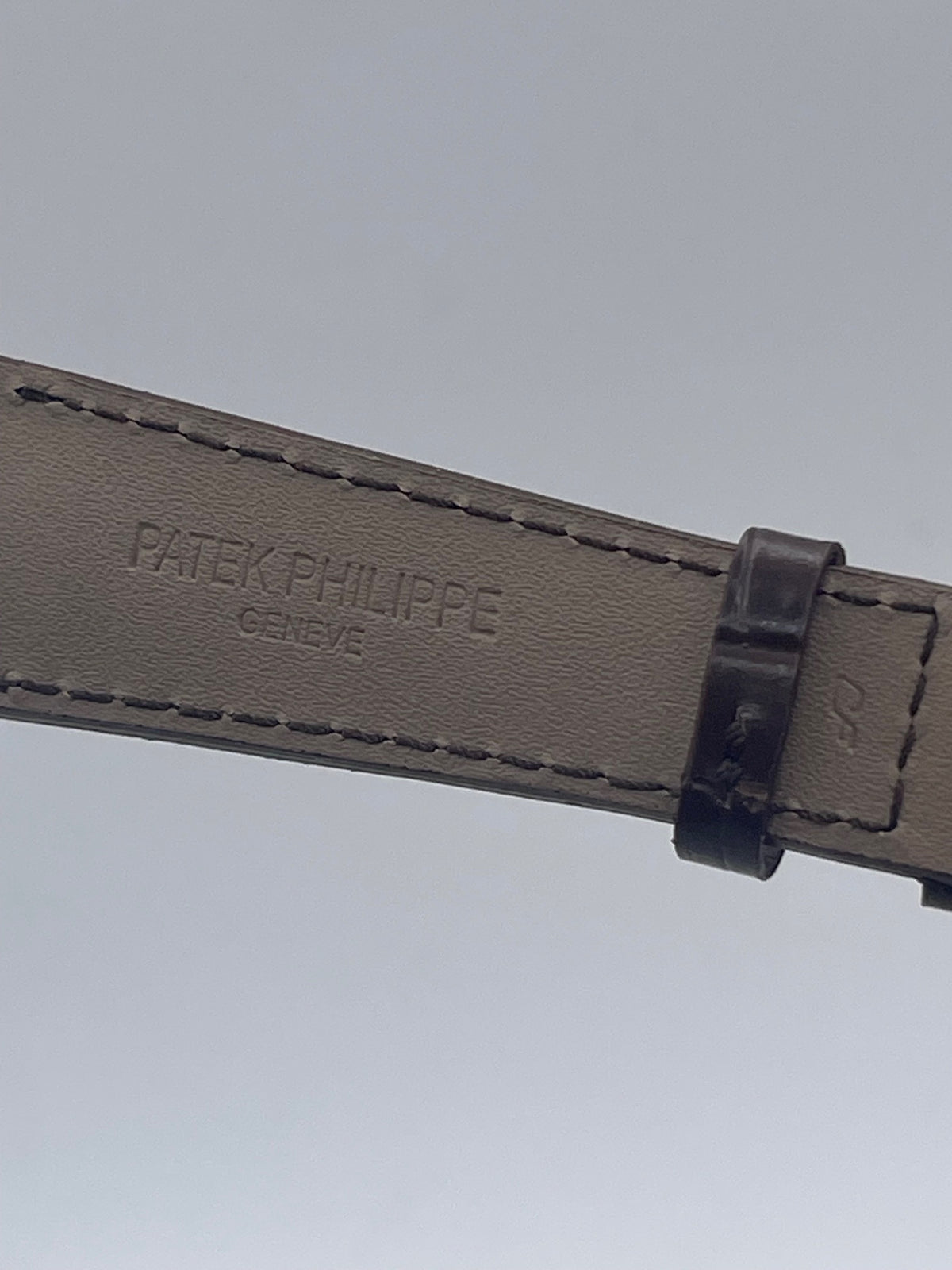 Patek Philippe Calatrava cinturino alligatore marrone brown 21/16mm