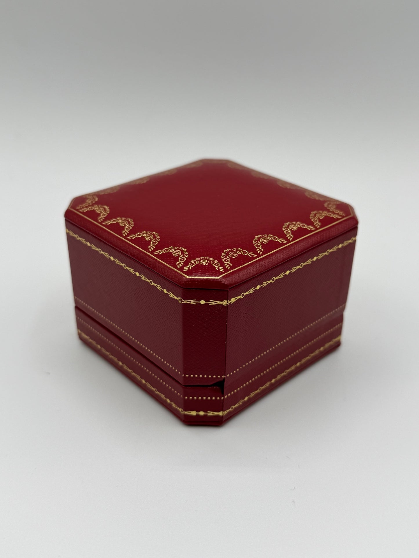 Cartier scatola presentazione anello ring presentation box