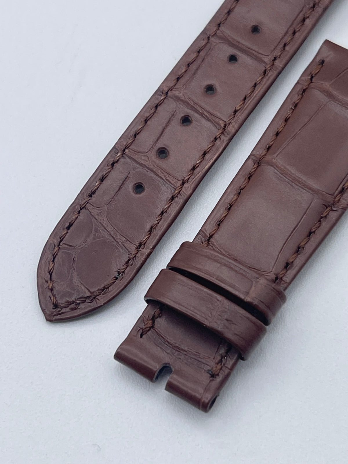 Patek Philippe cinturino alligatore marrone brown strap 20/16mm