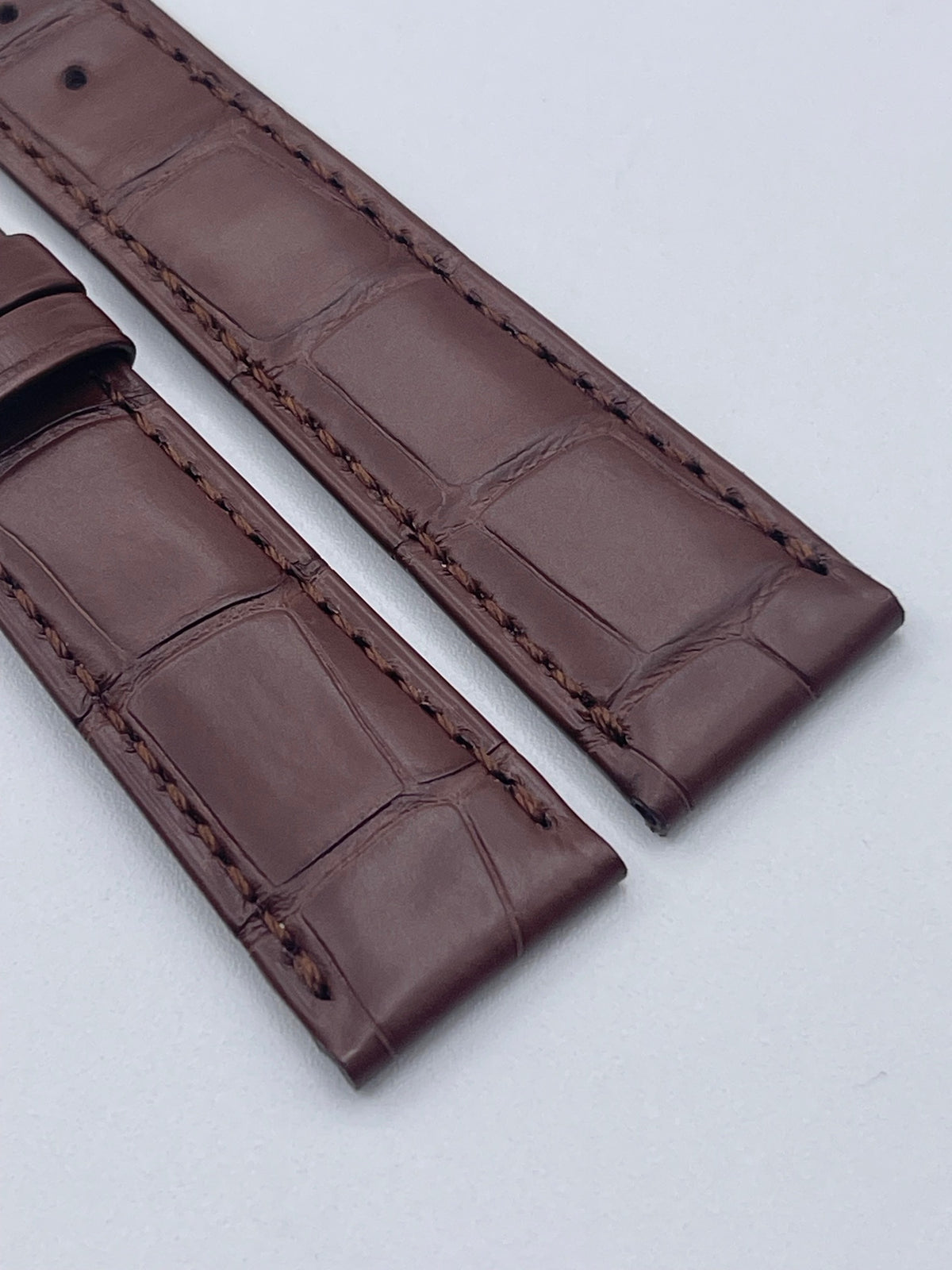 Patek Philippe cinturino alligatore marrone brown strap 20/16mm