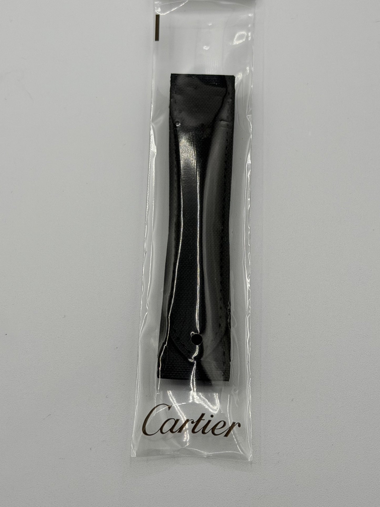 Cartier Santos 100 XL Chrono cinturino tessuto nero black KD1IJAK3 24.5/21mm