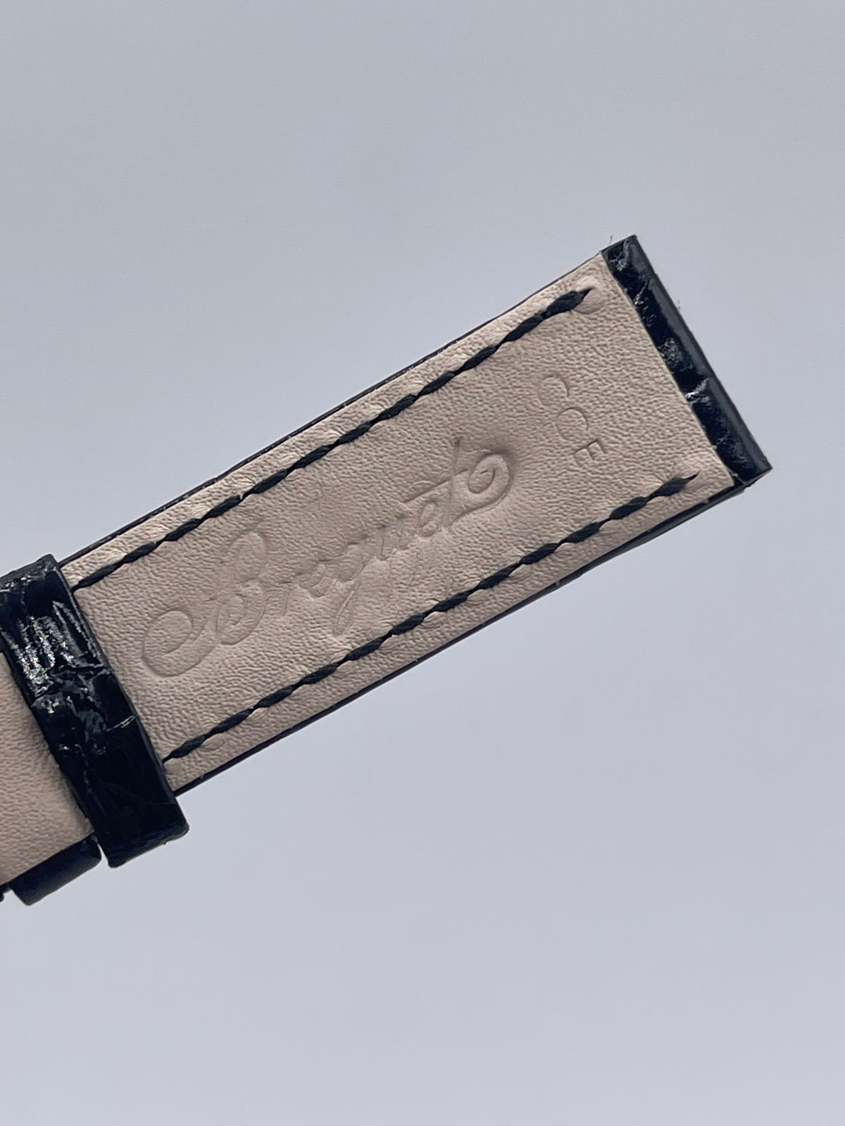 Breguet Classique 9068 alligatore watch strap nero black 17/16mm