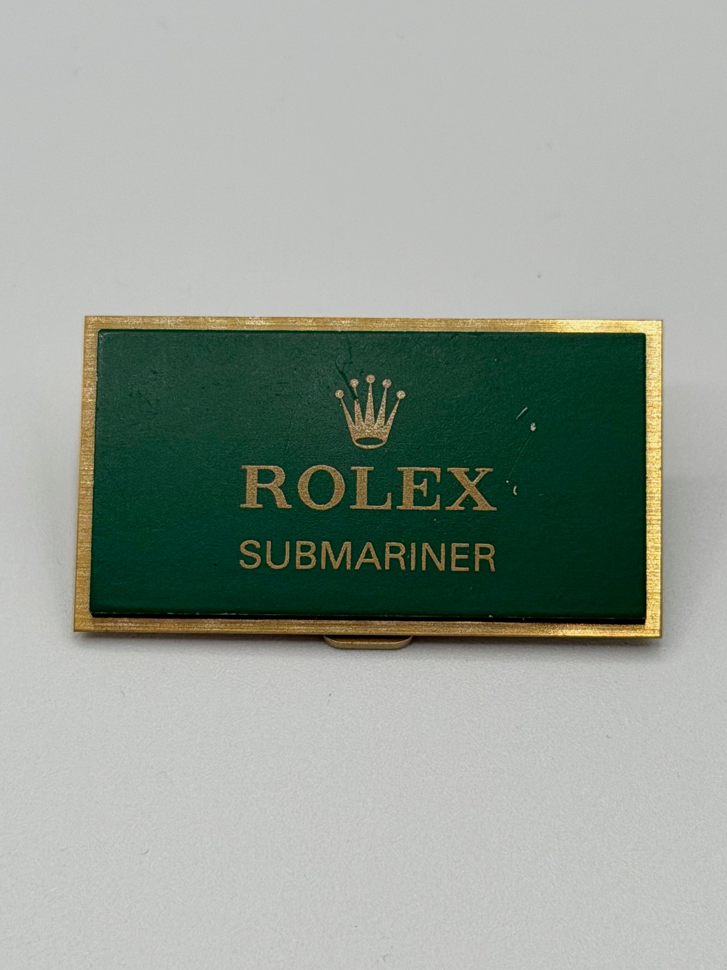 Rolex Submariner Date targa esposizione
