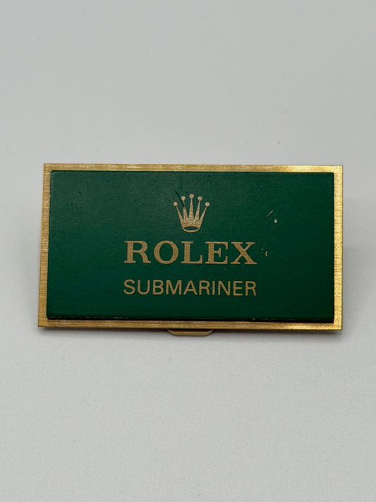 Rolex Submariner Date targa esposizione