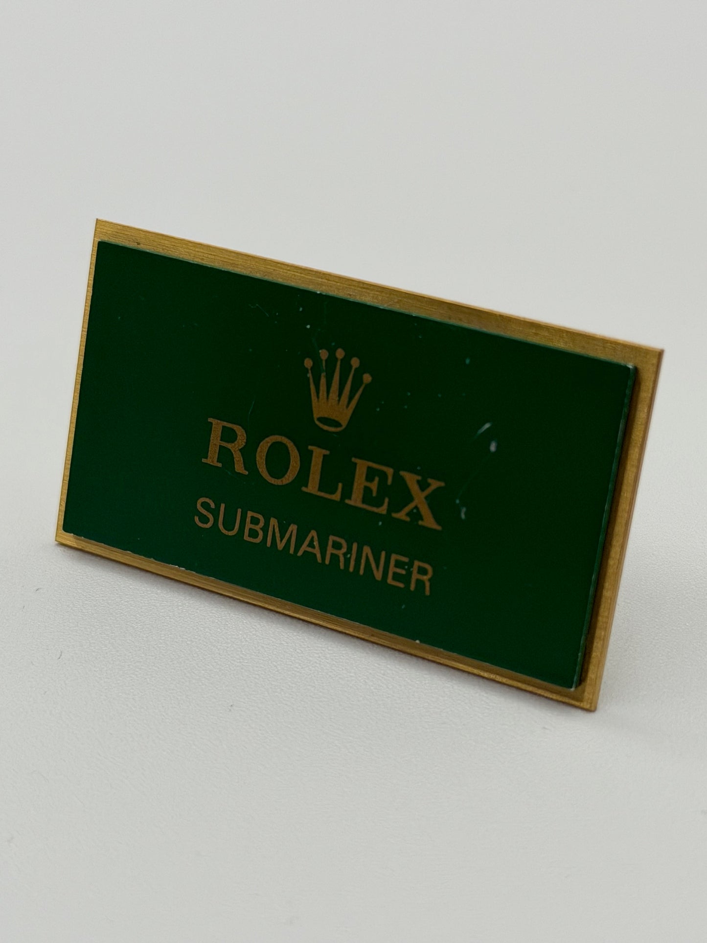 Rolex Submariner Date targa esposizione