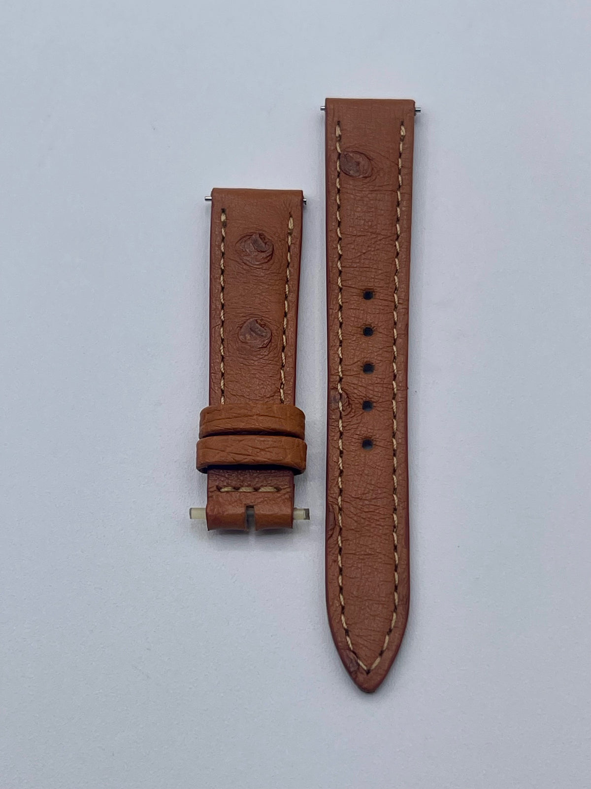 Jaeger Le-Coultre Rendez Vous 29 watch strap struzzo ostrich brown 14/12mm