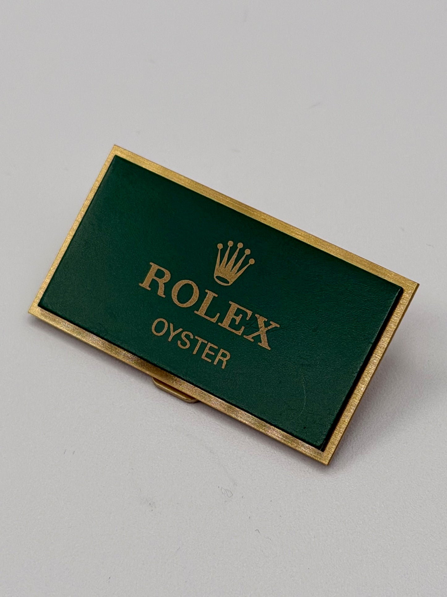 Rolex Oyster targa esposizione