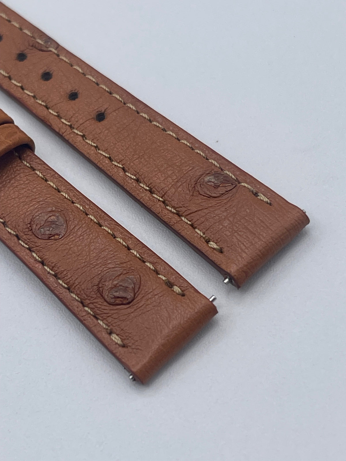 Jaeger Le-Coultre Rendez Vous 29 watch strap struzzo ostrich brown 14/12mm