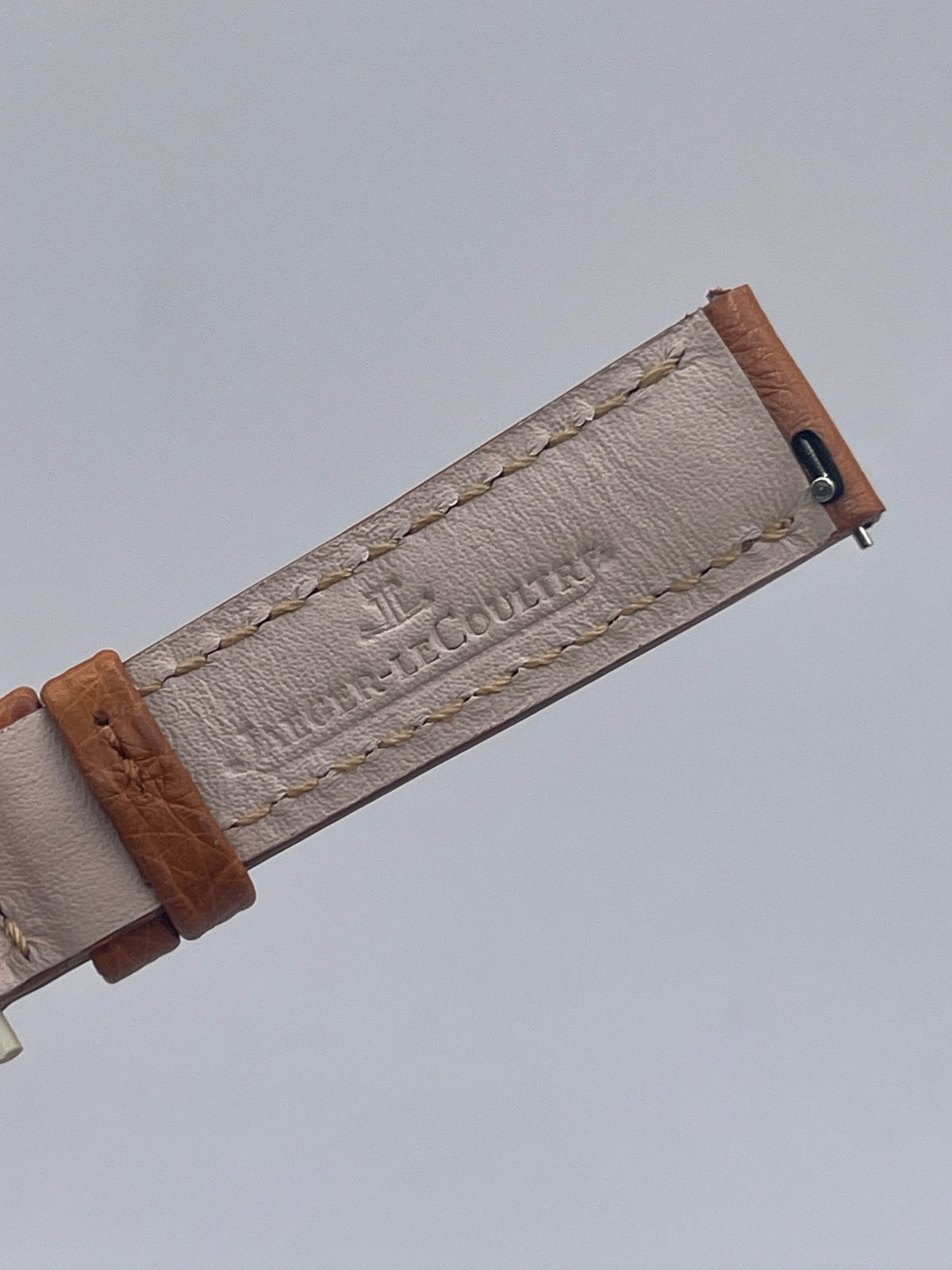 Jaeger Le-Coultre Rendez Vous 29 watch strap struzzo ostrich brown 14/12mm
