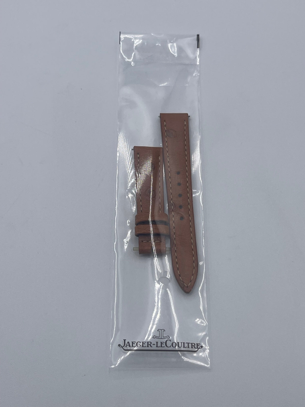 Jaeger Le-Coultre Rendez Vous 29 watch strap struzzo ostrich brown 14/12mm