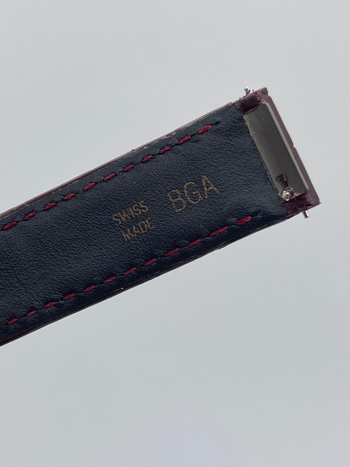 Cartier Santos Dumont GM cinturino bordeaux burgundy KDB3AAN4 17,5/16mm