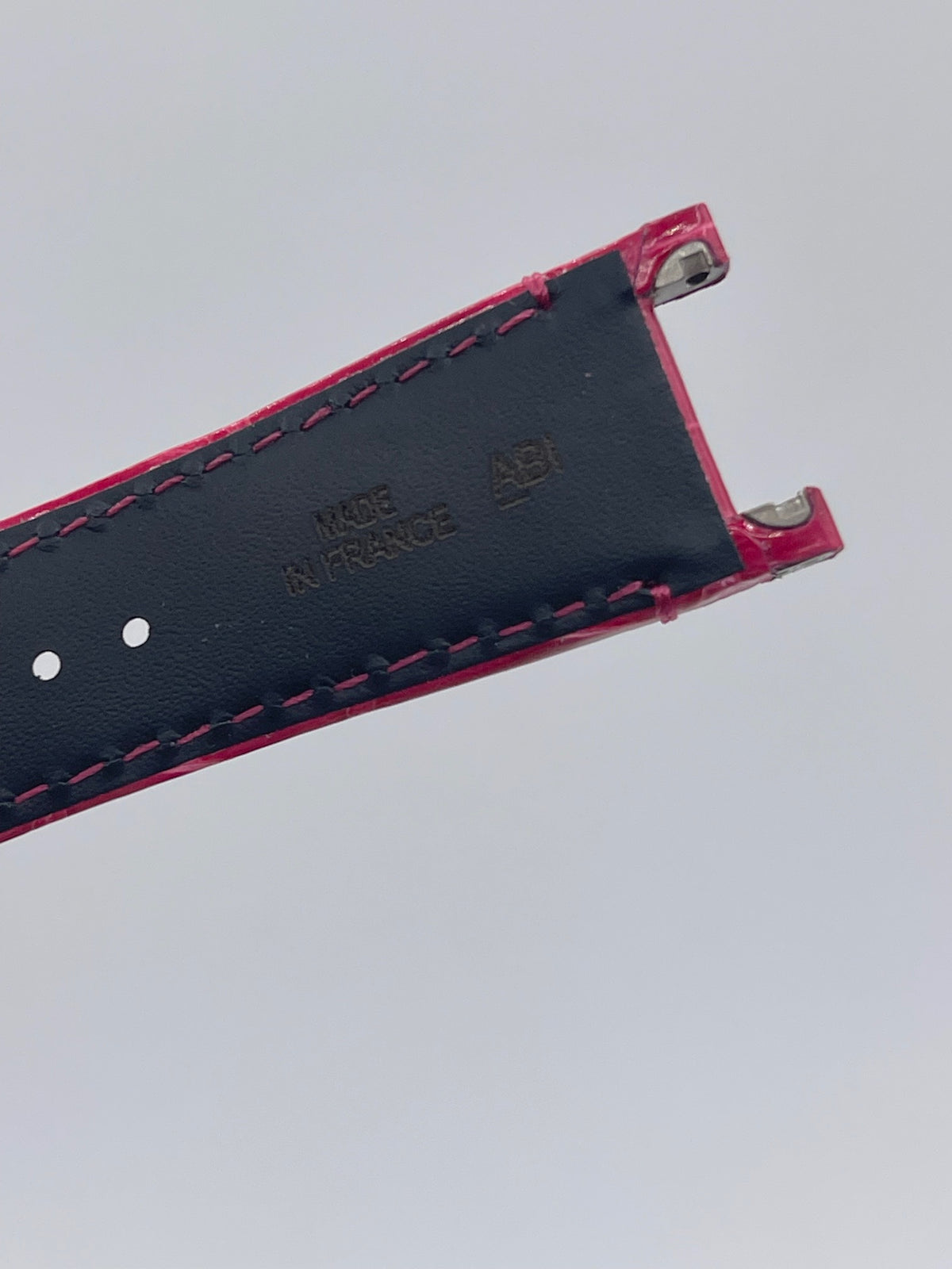 Cartier Pasha 35 cinturino orologio pelle fucsia KDALYAH1 19/16mm