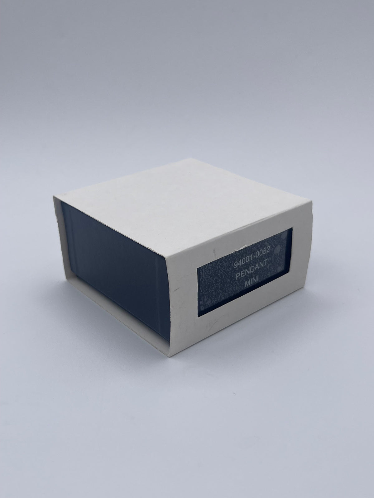 Chopard scatola collana pendente mini pendant necklace pelle blu blue leather