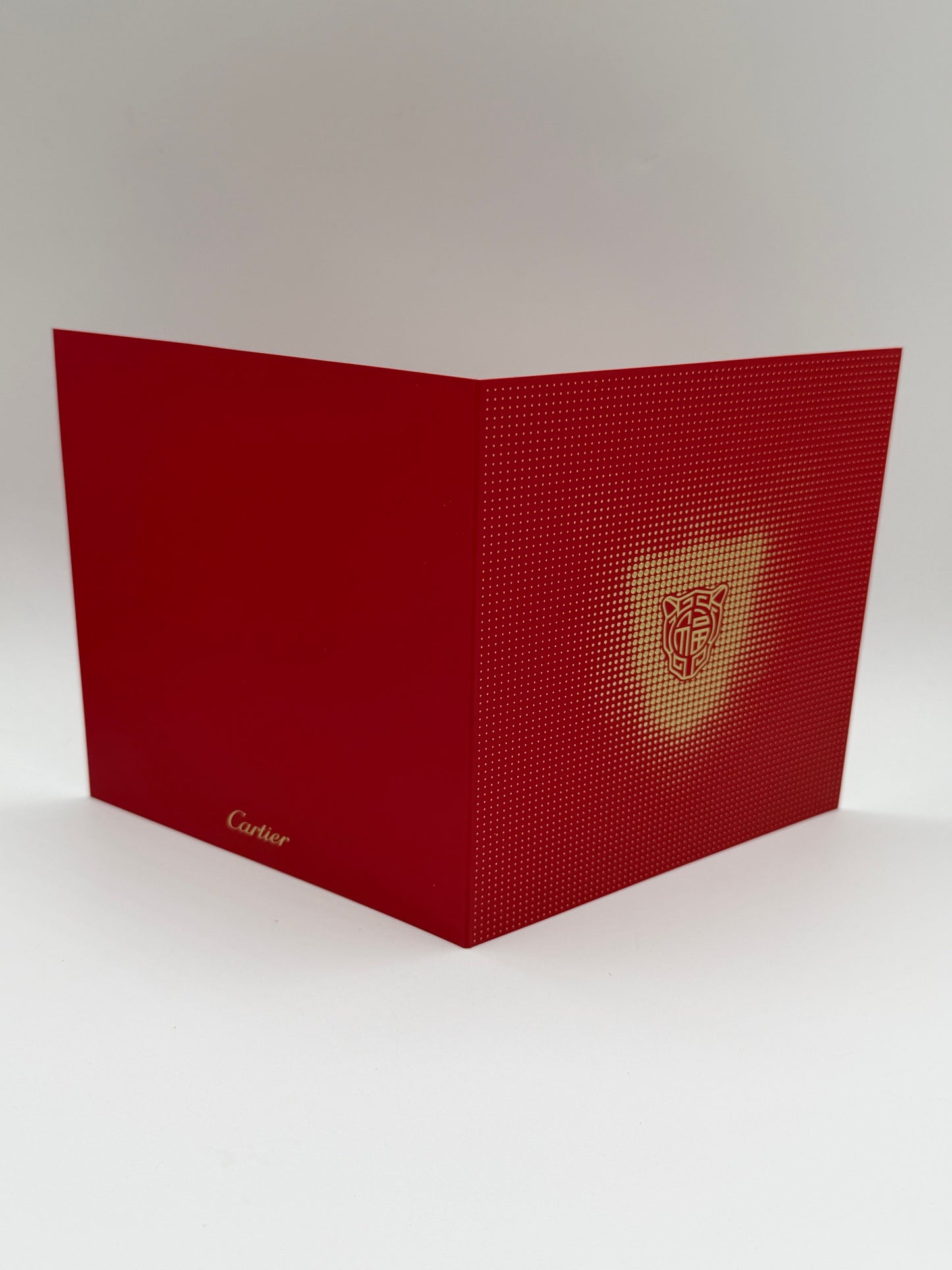 Cartier set 10 busta ringraziamento greetings card