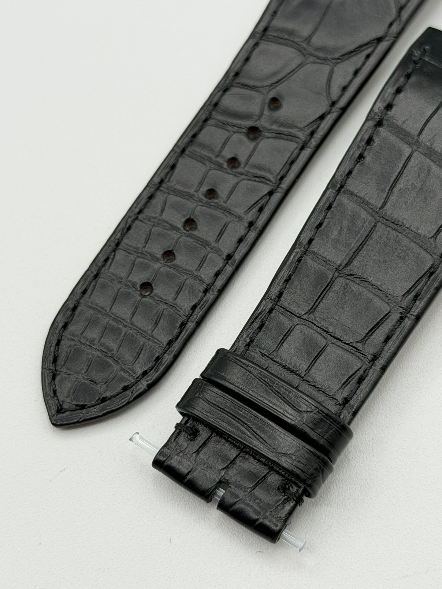 Jaeger LeCoultre Complicazione cinturino alligatore nero black strap 25/20mm