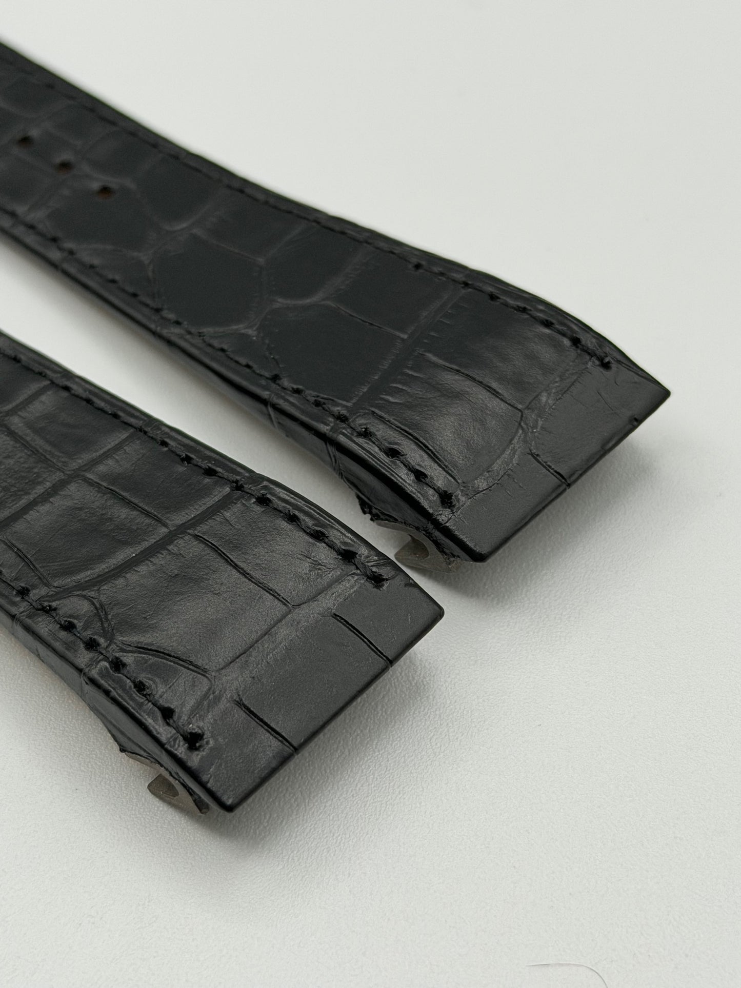 Jaeger LeCoultre Complicazione cinturino alligatore nero black strap 25/20mm