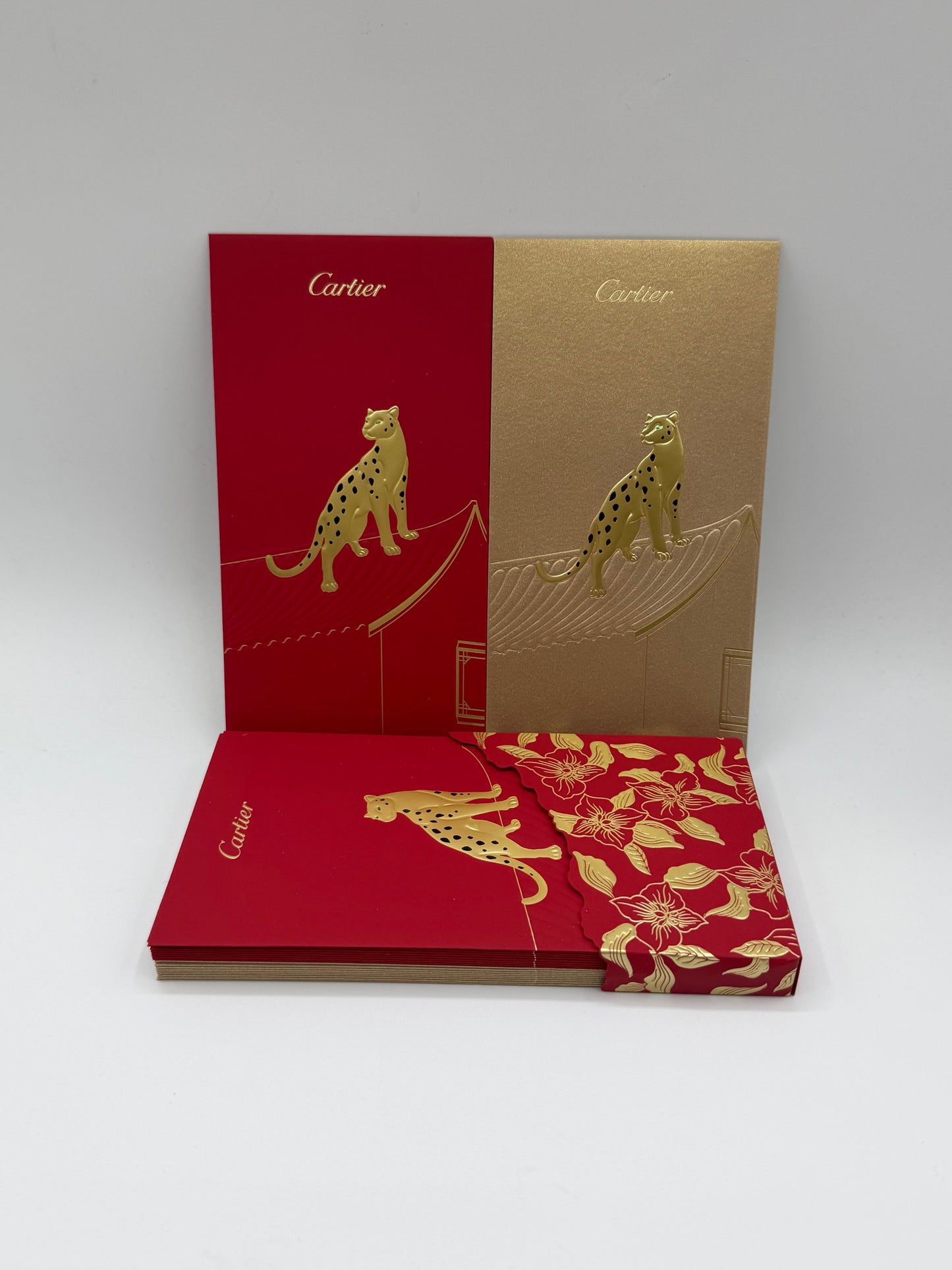 Cartier set x20 busta denaro money envelope