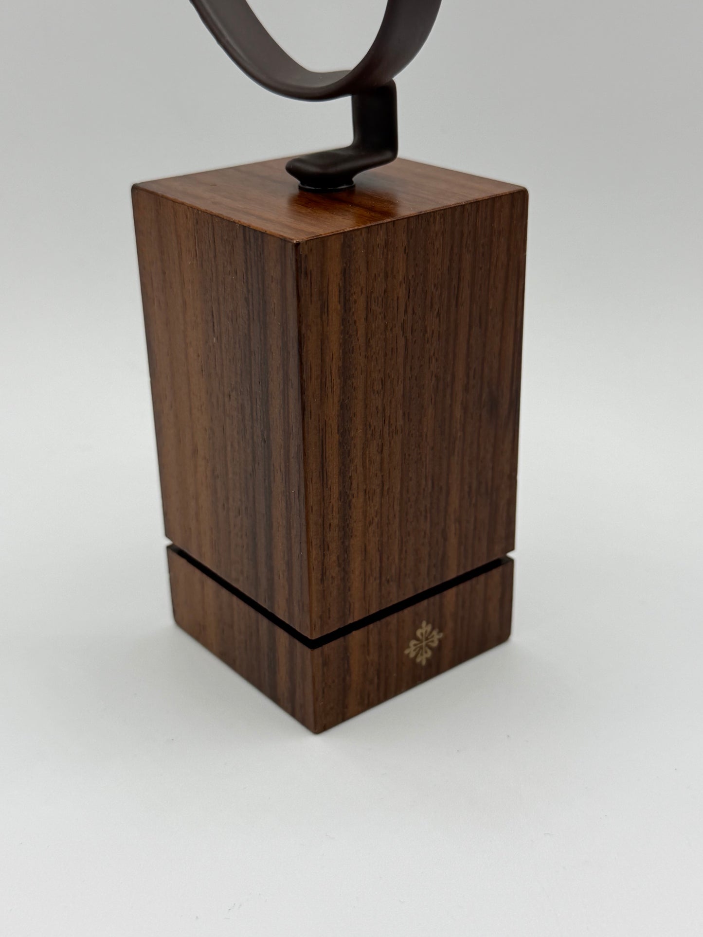Patek Philippe espositore orologio legno wooden watch display