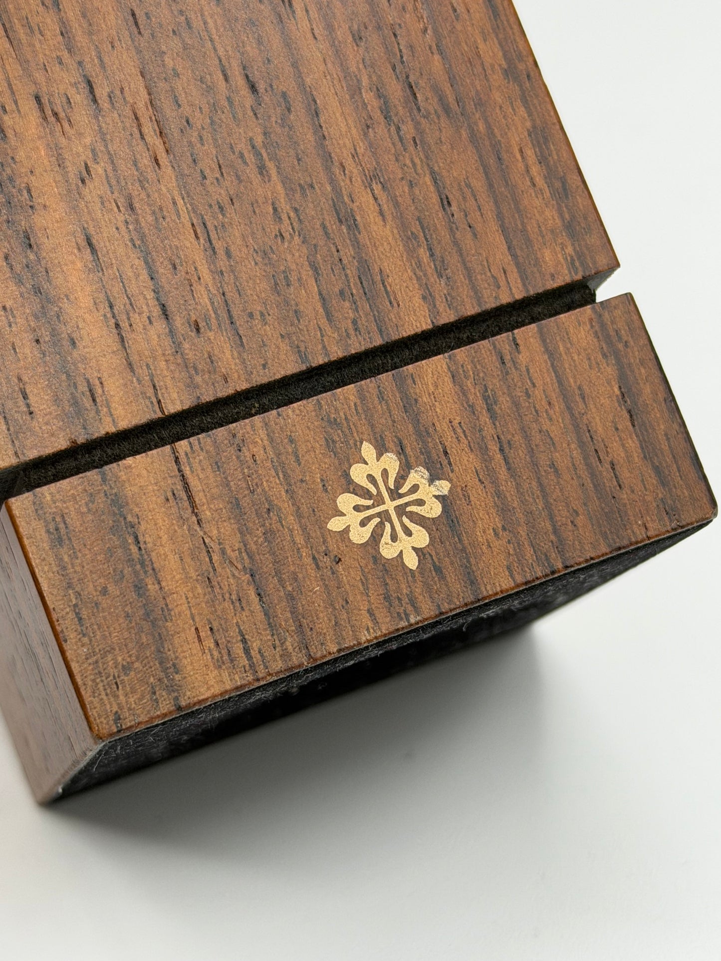 Patek Philippe espositore orologio legno wooden watch display