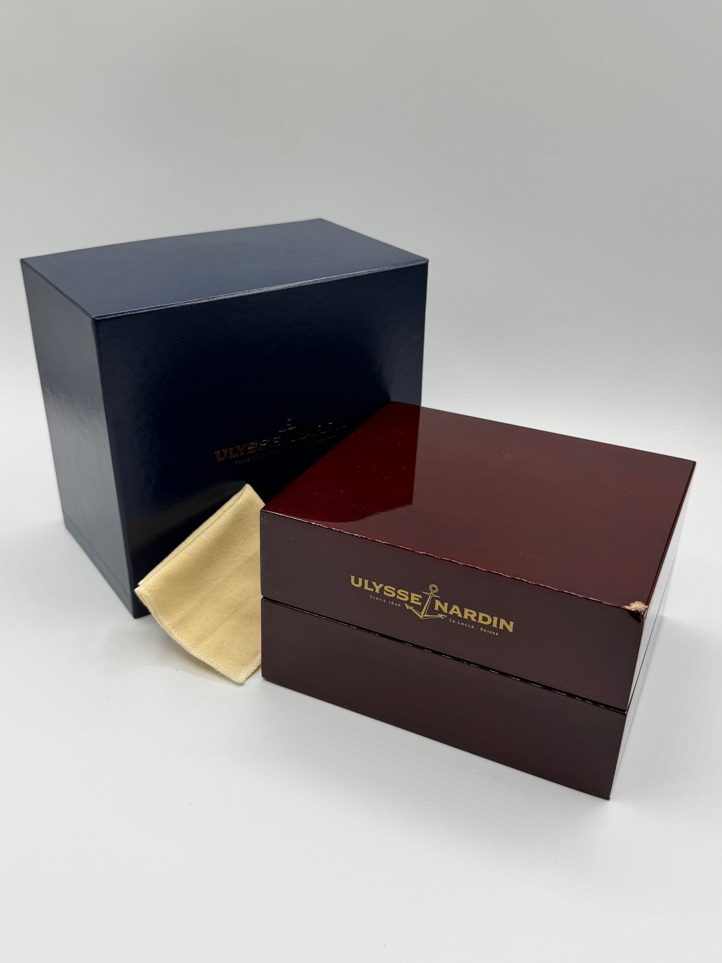 Ulysse Nardin scatola orologio legno wooden watch box