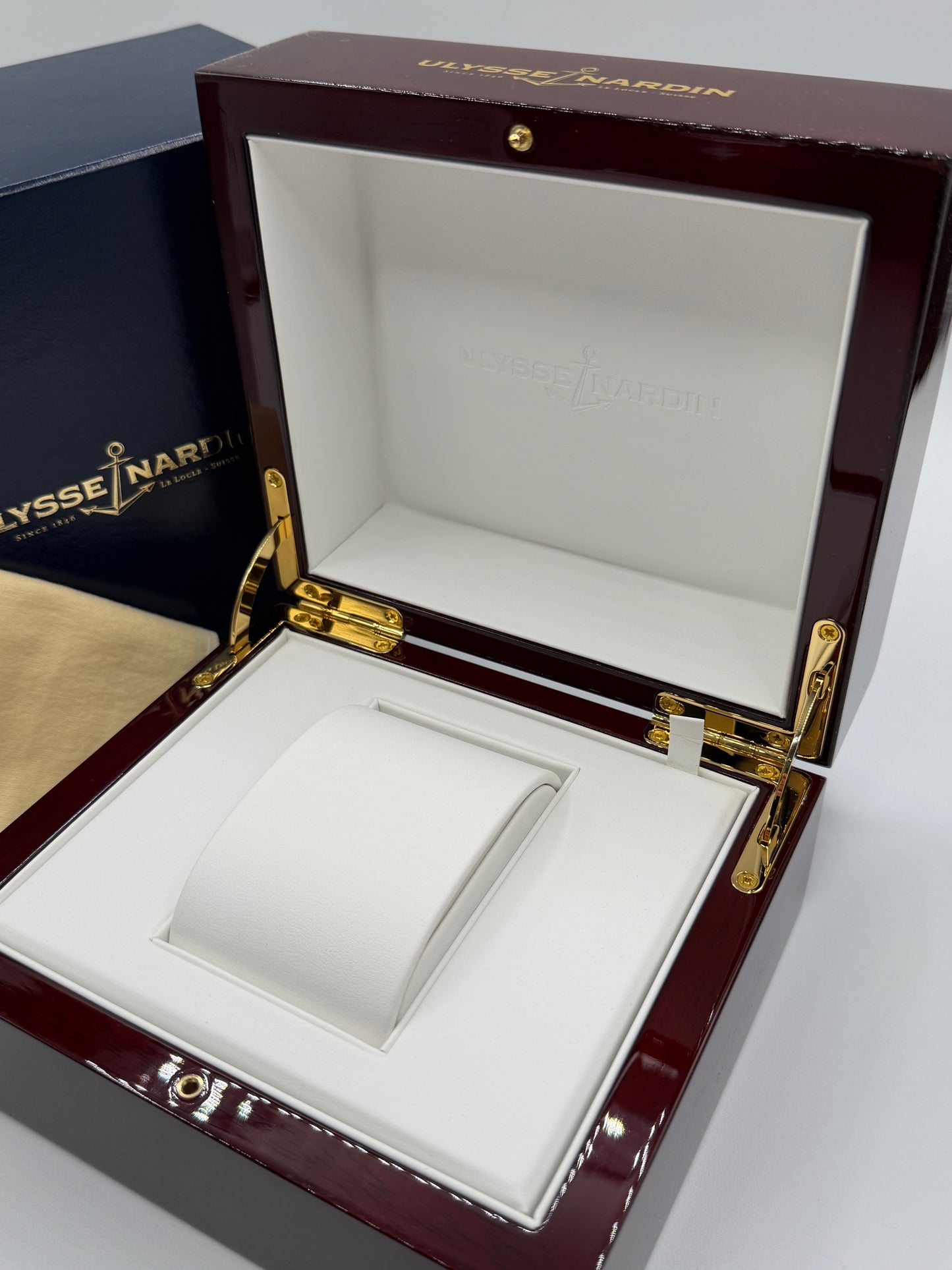 Ulysse Nardin scatola orologio legno wooden watch box