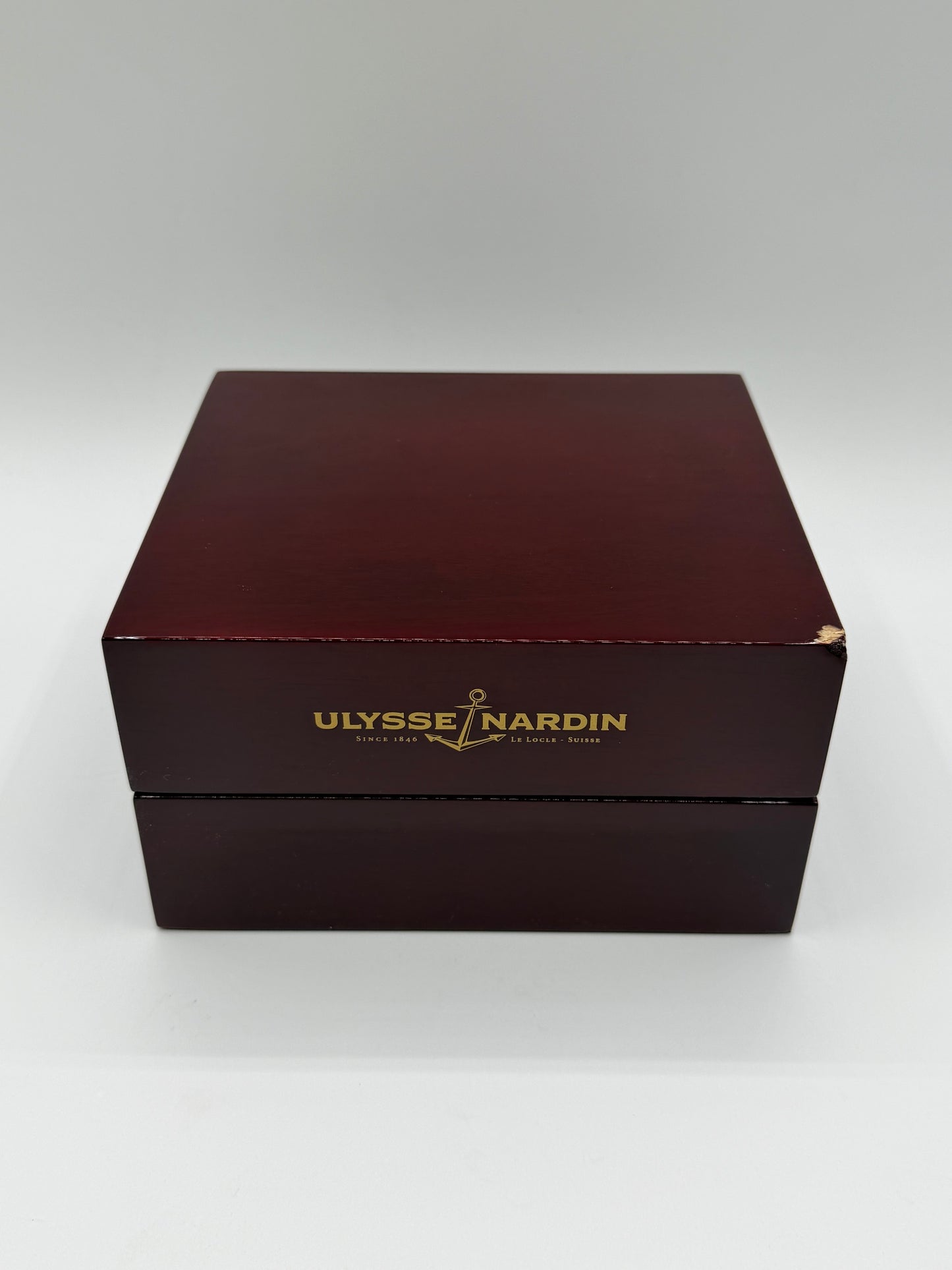 Ulysse Nardin scatola orologio legno wooden watch box