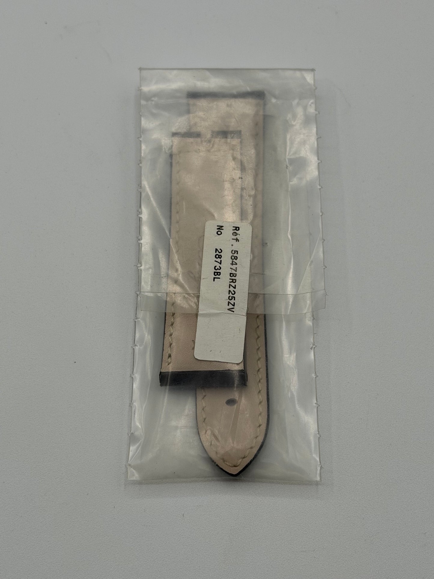 Breguet Type XX cinturino alligatore watch strap marrone scuro dark brown 23/20mm