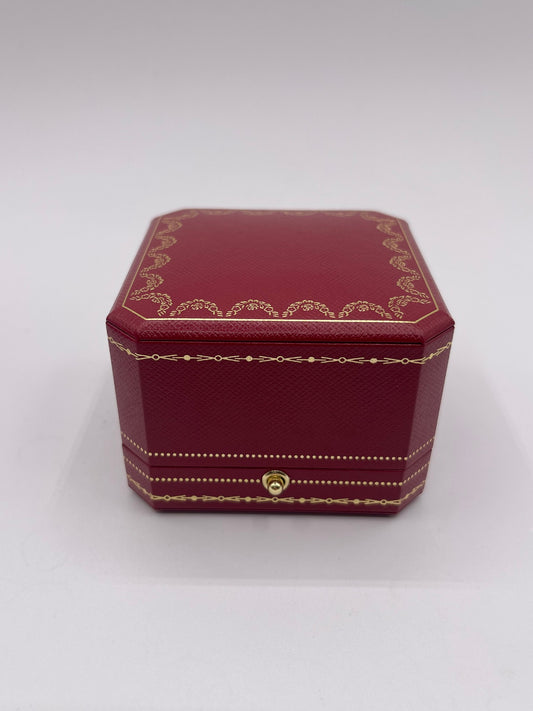 Cartier scatola anello ring box