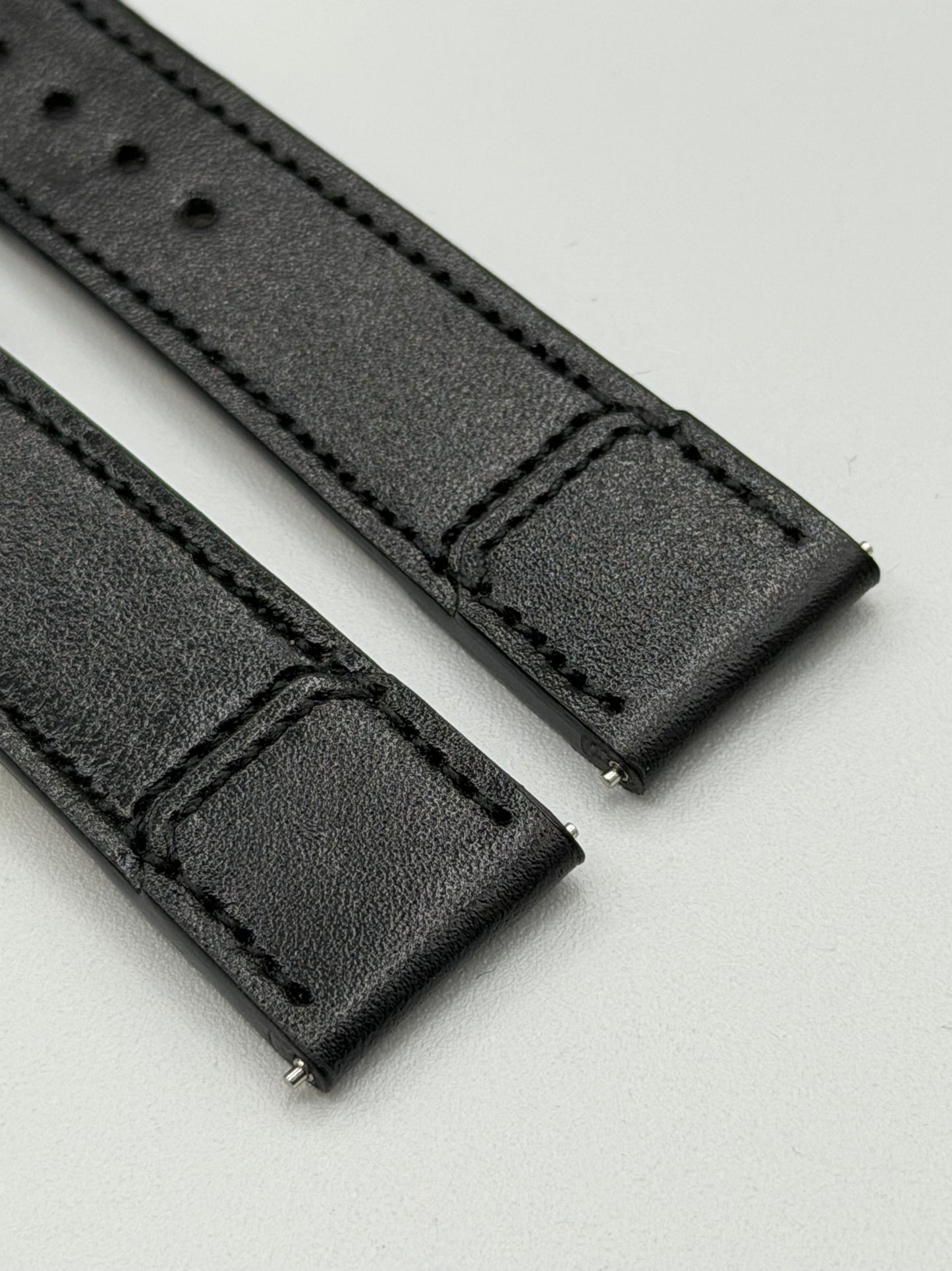 Jaeger LeCoultre Reverso cinturino pelle calf black strap 18/16 "Casa Fagliano"