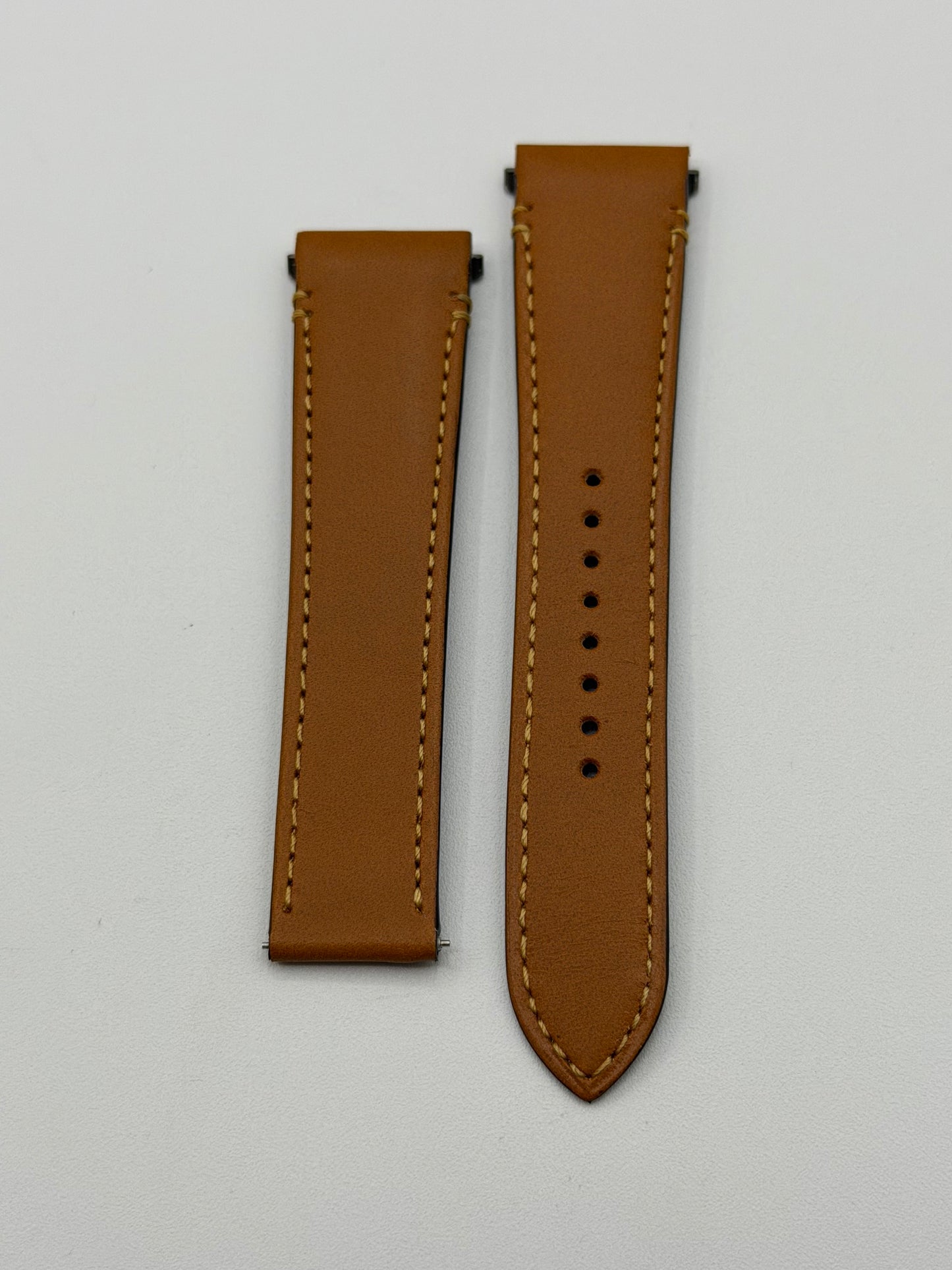 Cartier Santos cinturino orologio pelle vegetale marrone KDAULABK 21/18mm