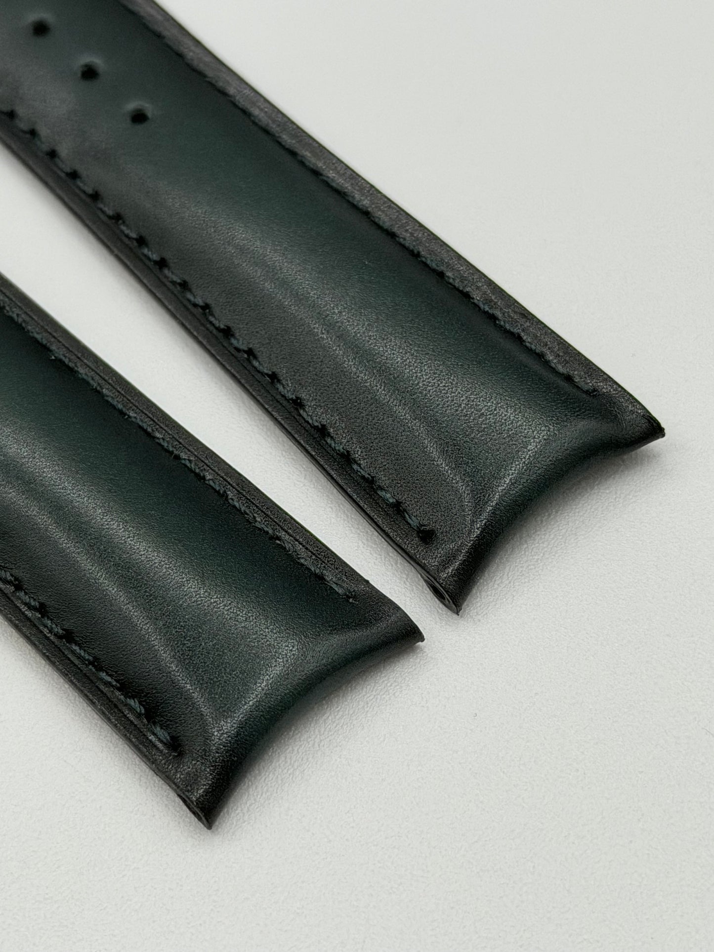Vacheron Constantin Cornes de Vache cinturino verde green strap 20/18mm