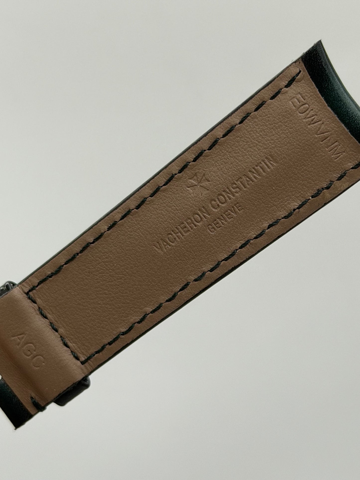 Vacheron Constantin Cornes de Vache cinturino verde green strap 20/18mm