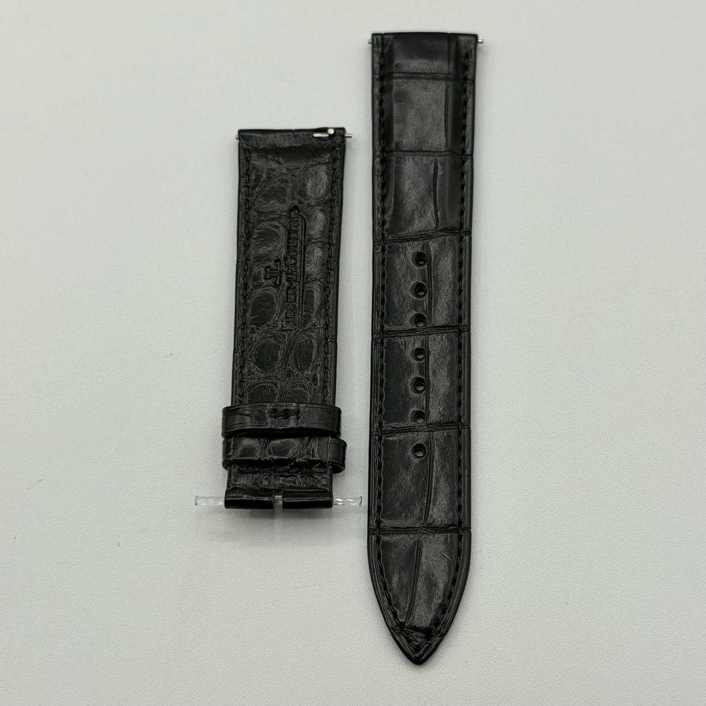 Jaeger LeCoultre Duometre Quantieme Lunaire cinturino alligatore black 20/18mm