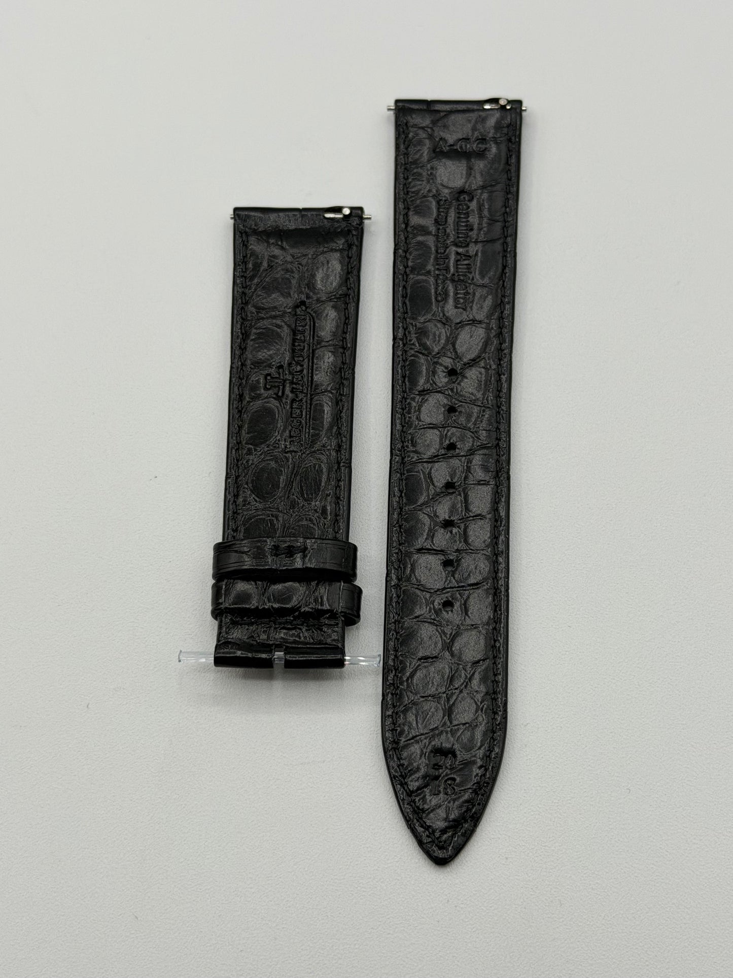 Jaeger LeCoultre Duometre Quantieme Lunaire cinturino alligatore black 20/18mm