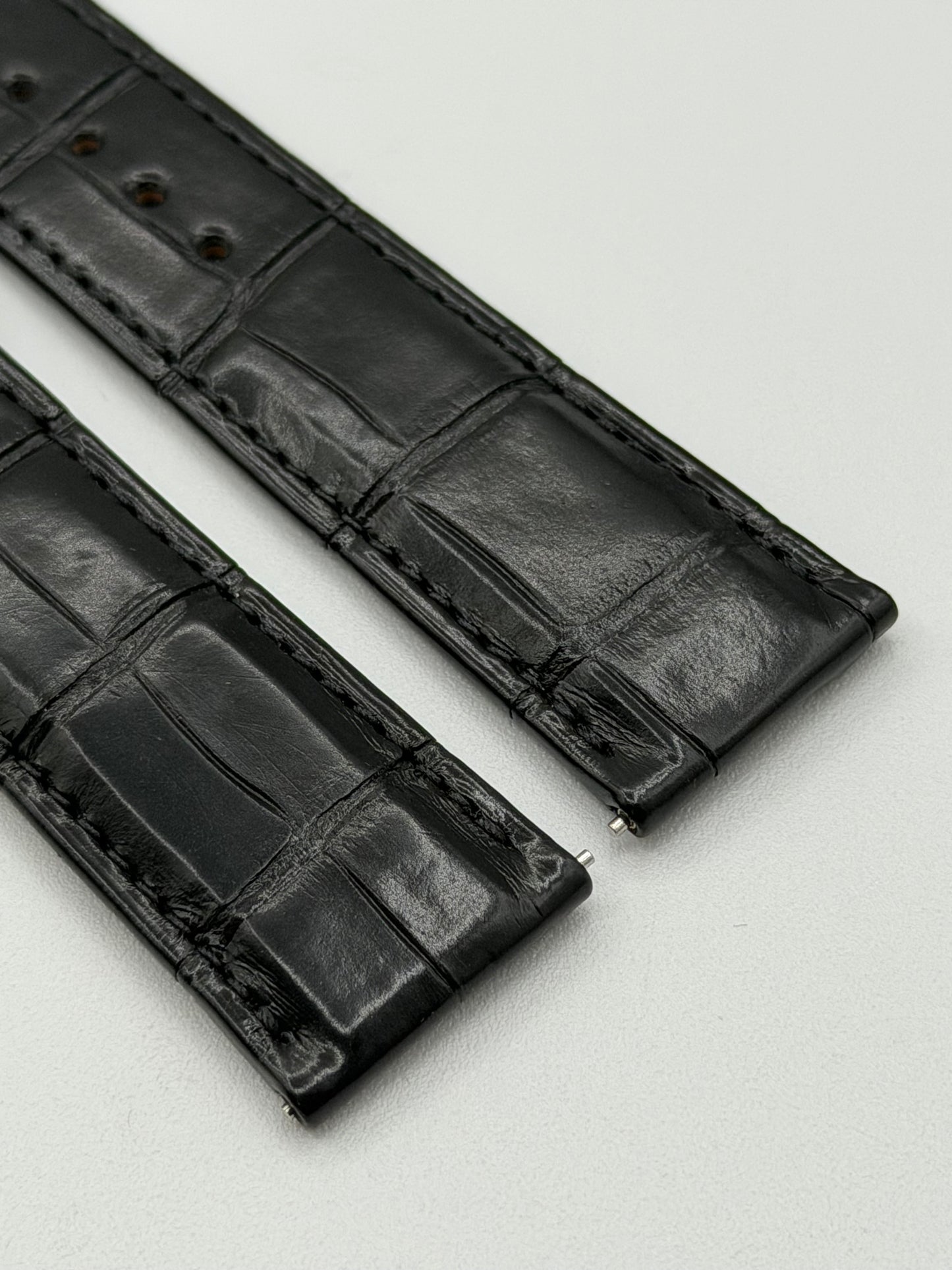 Jaeger LeCoultre Duometre Quantieme Lunaire cinturino alligatore black 20/18mm