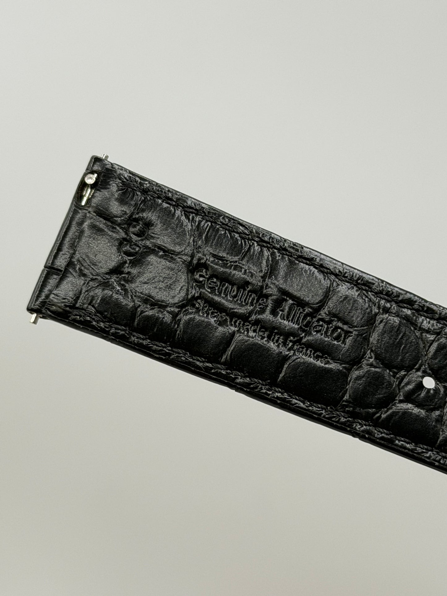 Jaeger LeCoultre Duometre Quantieme Lunaire cinturino alligatore black 20/18mm