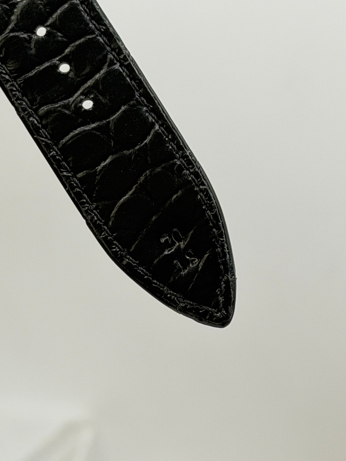 Jaeger LeCoultre Duometre Quantieme Lunaire cinturino alligatore black 20/18mm