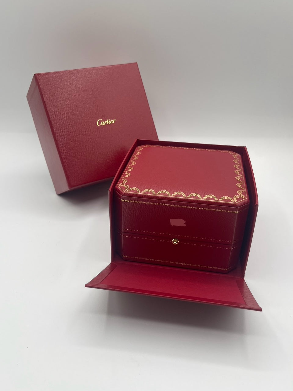Cartier scatola completa orologio personalizzata watch box ref. CRCOJO6001