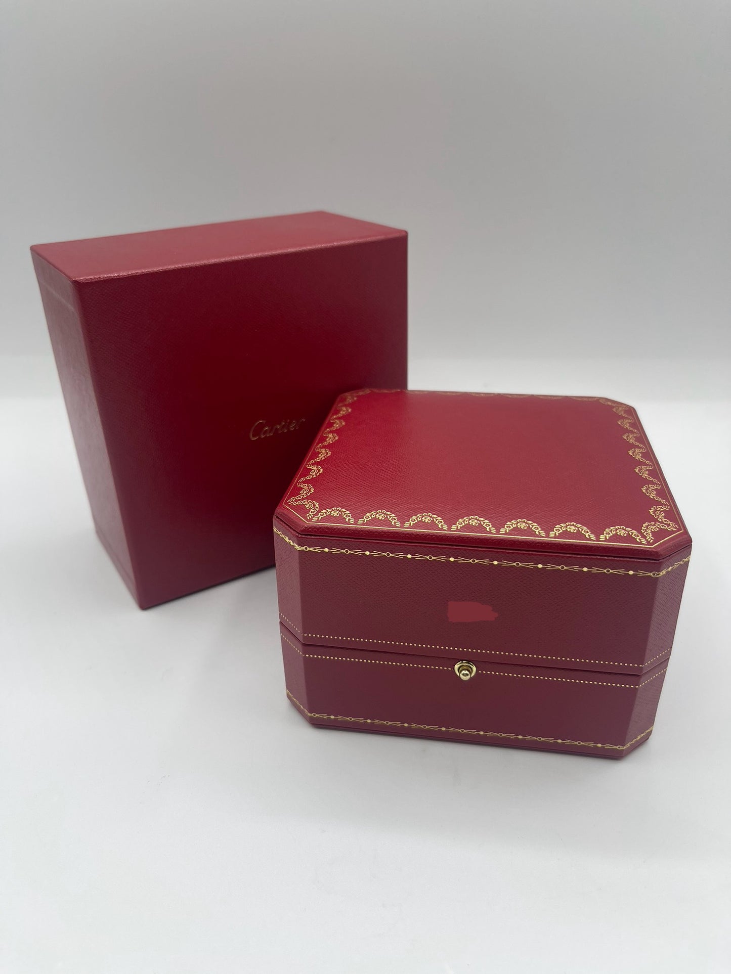 Cartier scatola completa orologio personalizzata watch box ref. CRCOJO6001