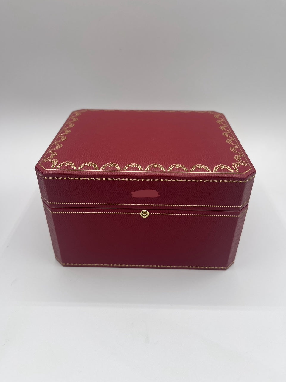 Cartier scatola completa orologio personalizzata watch box ref. CRCO000497